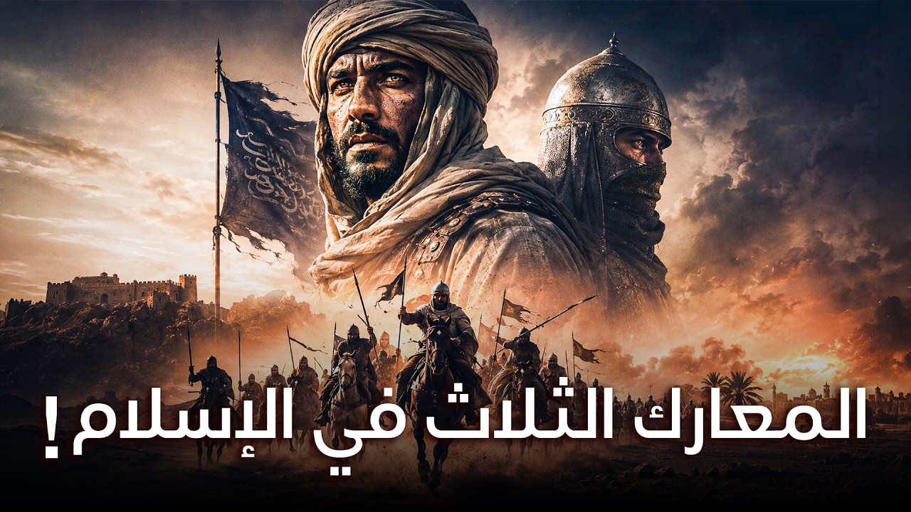المعارك الثلاث في الإسلام – النبي محمد ﷺ محاط بالأعداء!