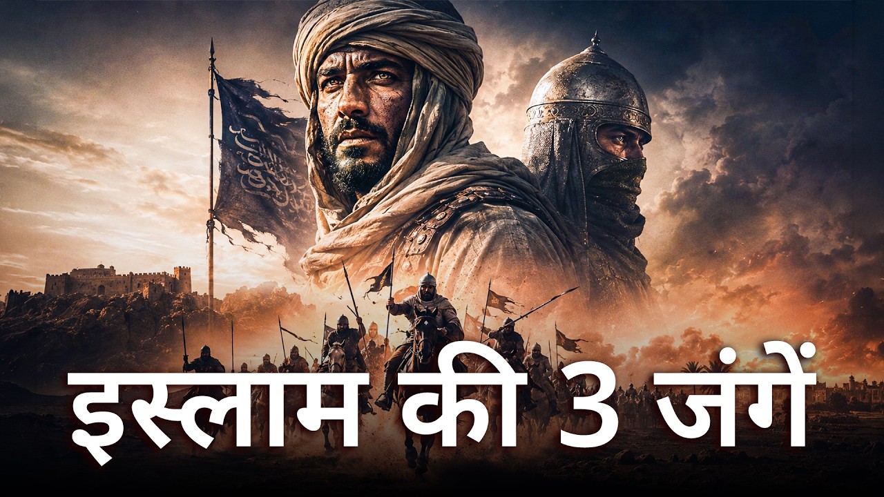 इस्लाम की 3 जंगें - नबी मुहम्मद ﷺ दुश्मनों से घिरे हुए!