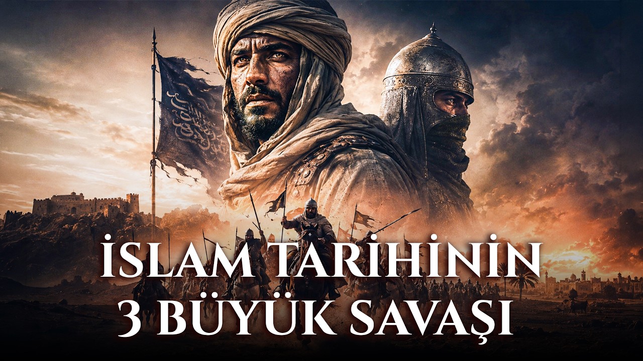 İslam Tarihinin 3 Büyük Savaşı — Peygamberimiz (sav) Düşmanlarla Çevrili!