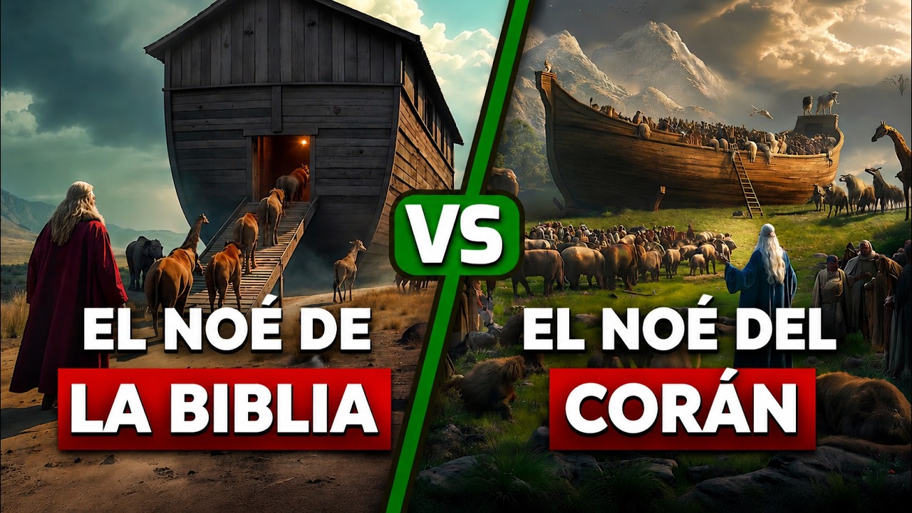 El Arca de Noé: Corán vs. Biblia -Diferencias impactantes en los relatos del islam y el cristianismo