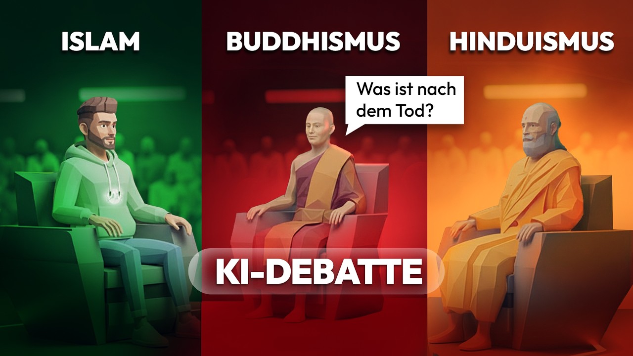 Islam vs. Buddhismus & Hinduismus: Die große KI-Debatte! – Wer hat gewonnen?