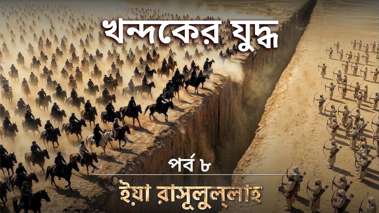 খন্দকের যুদ্ধ: মদিনার ইহুদীদের বিশ্বাসঘাতকতা! - এআই ভিজ্যুয়ালাইজড - ইয়া রাসূলুল্লাহ (সাঃ) | পর্ব ৮