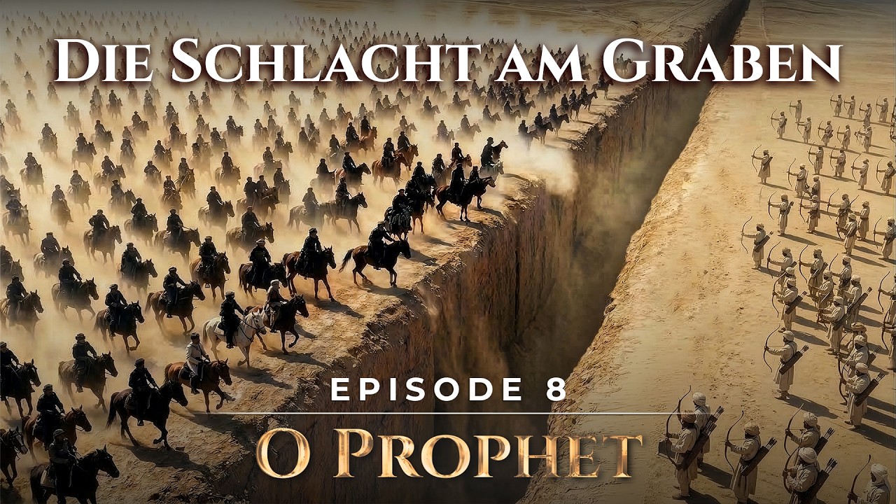Die Schlacht am Graben: Juden von Medina verrieten den Propheten!–KI-Visualisierung–O Prophet| Ep 8