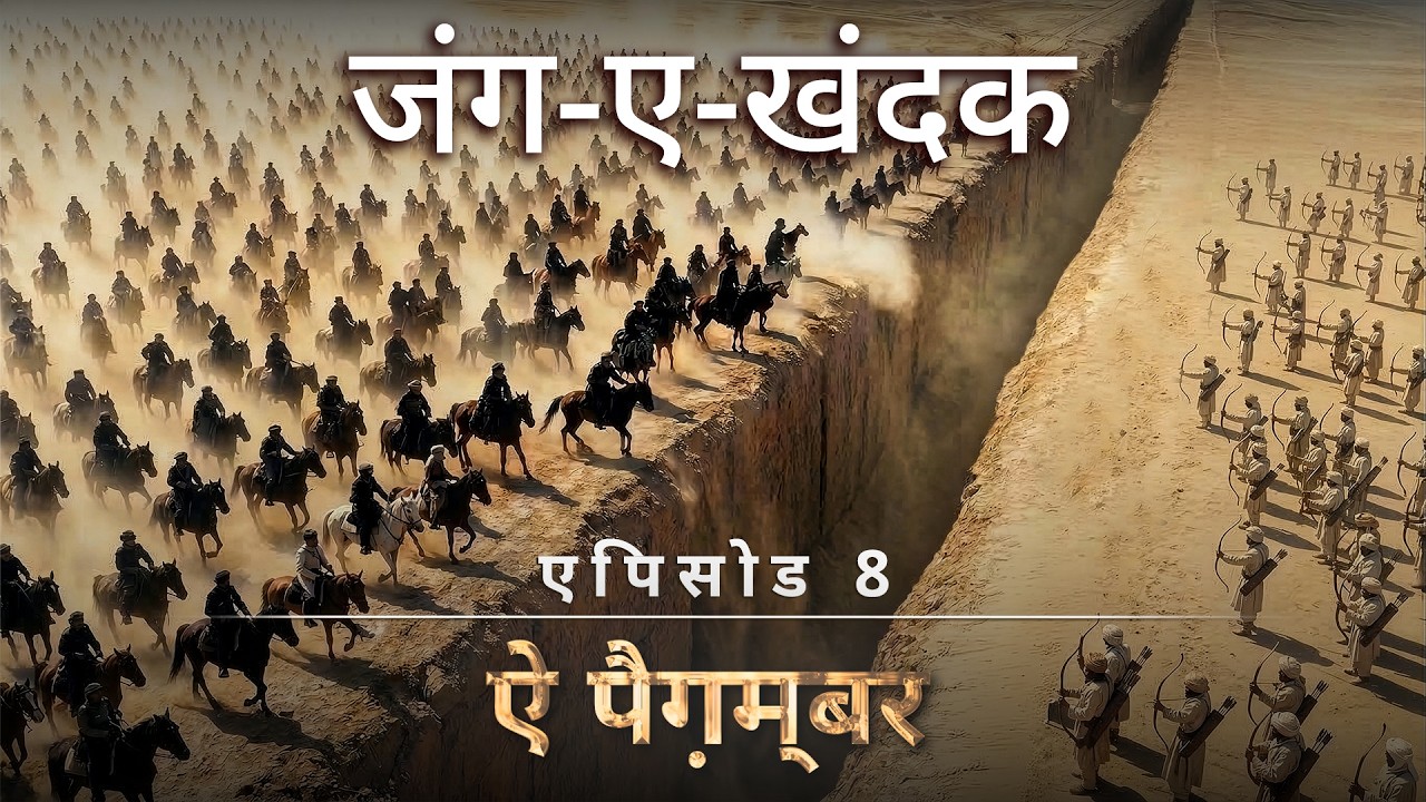 जंग-ए-खंदक: मदीना के यहूदियों ने पैगंबर ﷺ से ग़द्दारी की! - AI विज़ुअलाइज़्ड - ऐ पैग़म्बर | एपिसोड 8