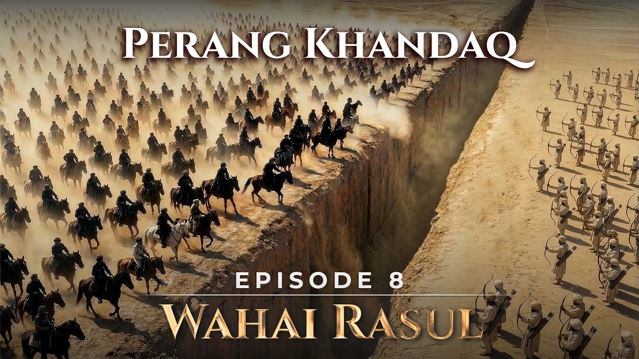 Perang Khandaq: Yahudi Madinah Mengkhianati Nabi! - Divisualisasikan AI - Wahai Rasul | Ep. 8