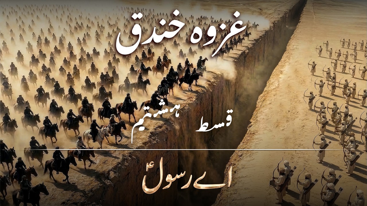Ghazwa-E-Khandaq: Madina Ke Yahudiyon Ne Nabi ﷺ Ko Dhoka Diya – Aey Rasool | Ep. 8