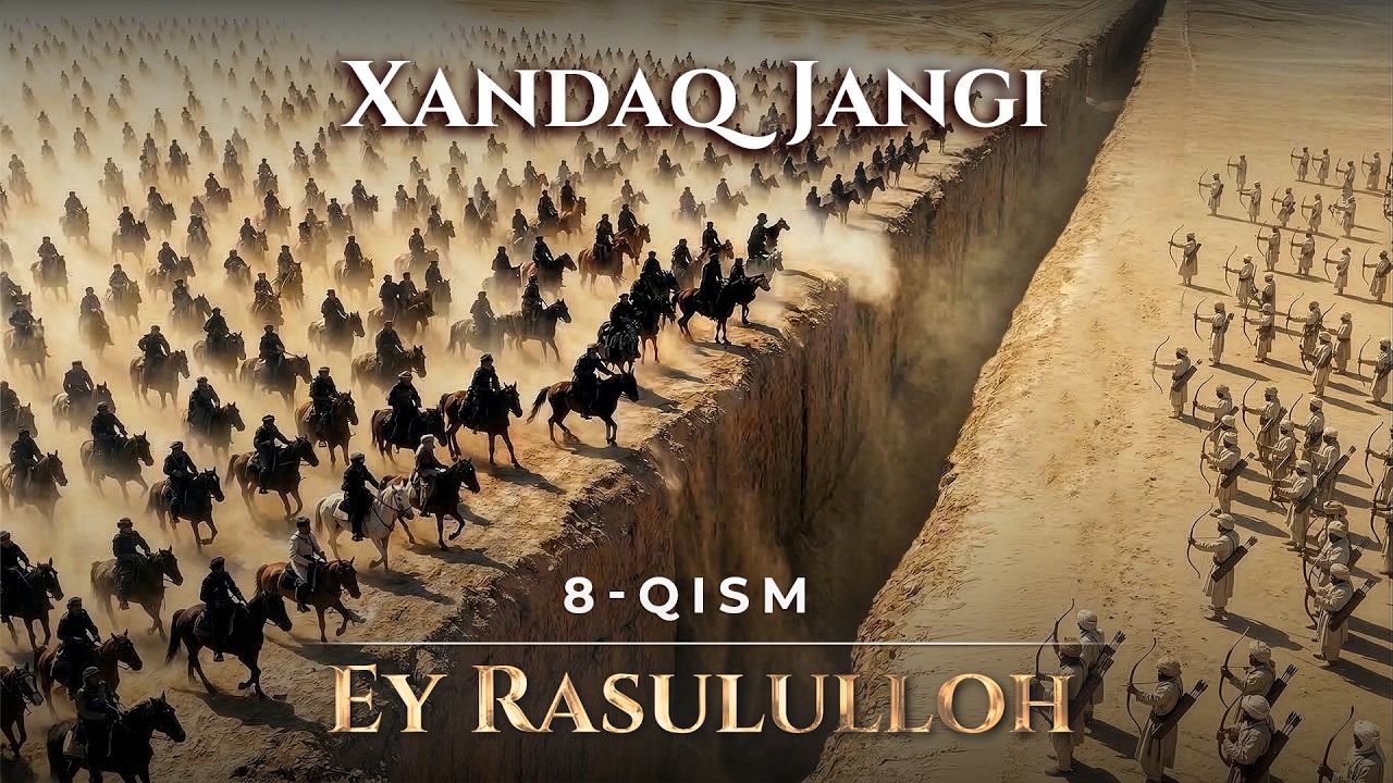 Xandaq Jangi: Madina Yahudiylari Payg‘ambarga Xiyonat Qilishdi!–AI Talqinida –Ey Rasululloh | 8-qism