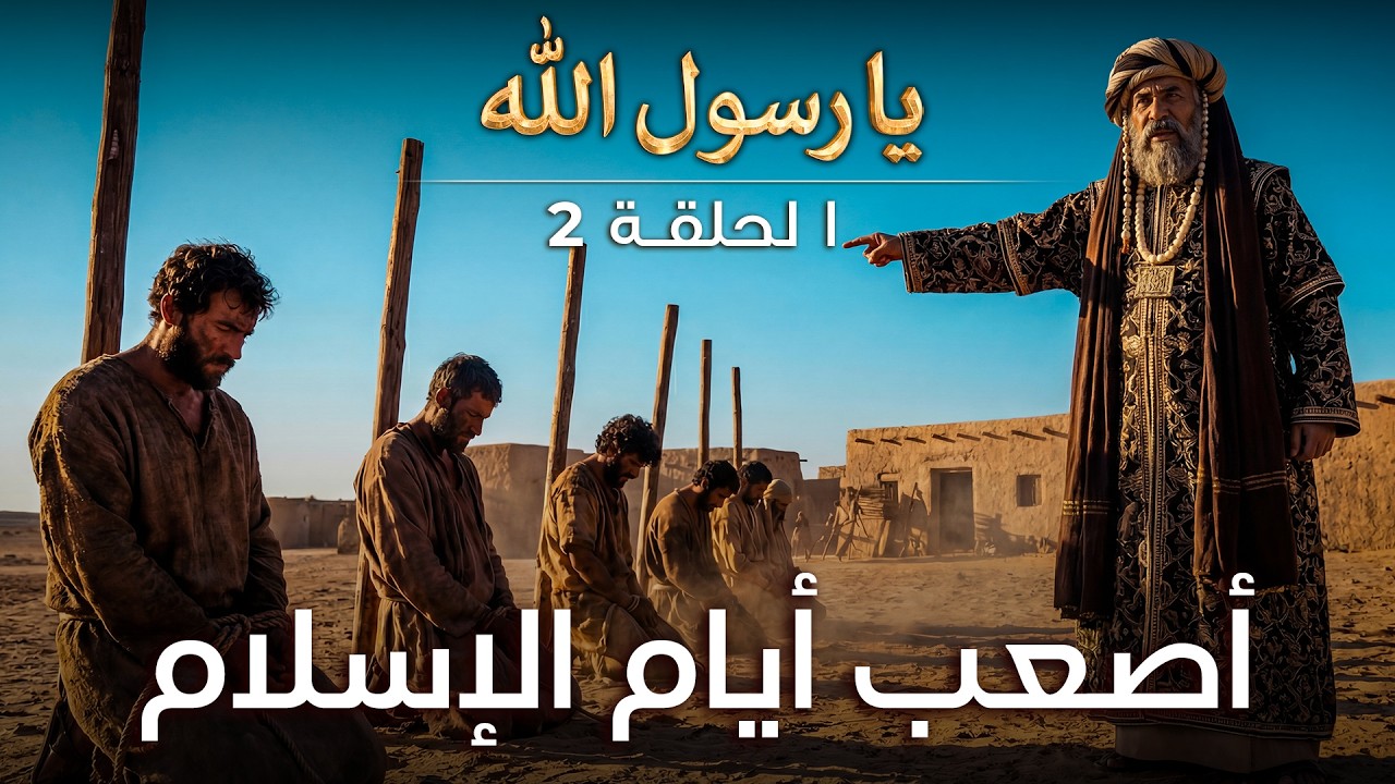 أصعب أيام الإسلام - تصوير الذكاء الاصطناعي - يا رسول الله | الحلقة 2