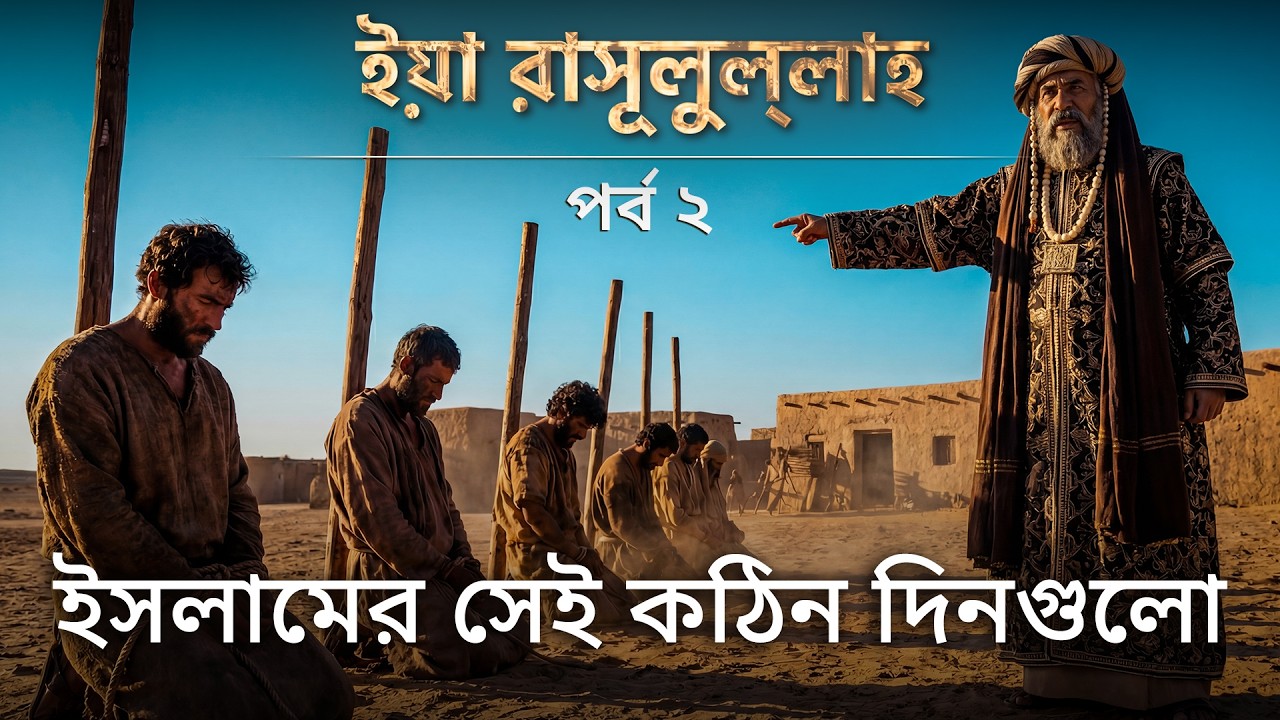 ইসলামের সেই কঠিন দিনগুলো - এআই ভিজ্যুয়ালাইজড - ইয়া মুহাম্মাদ (সাঃ) | পর্ব ২