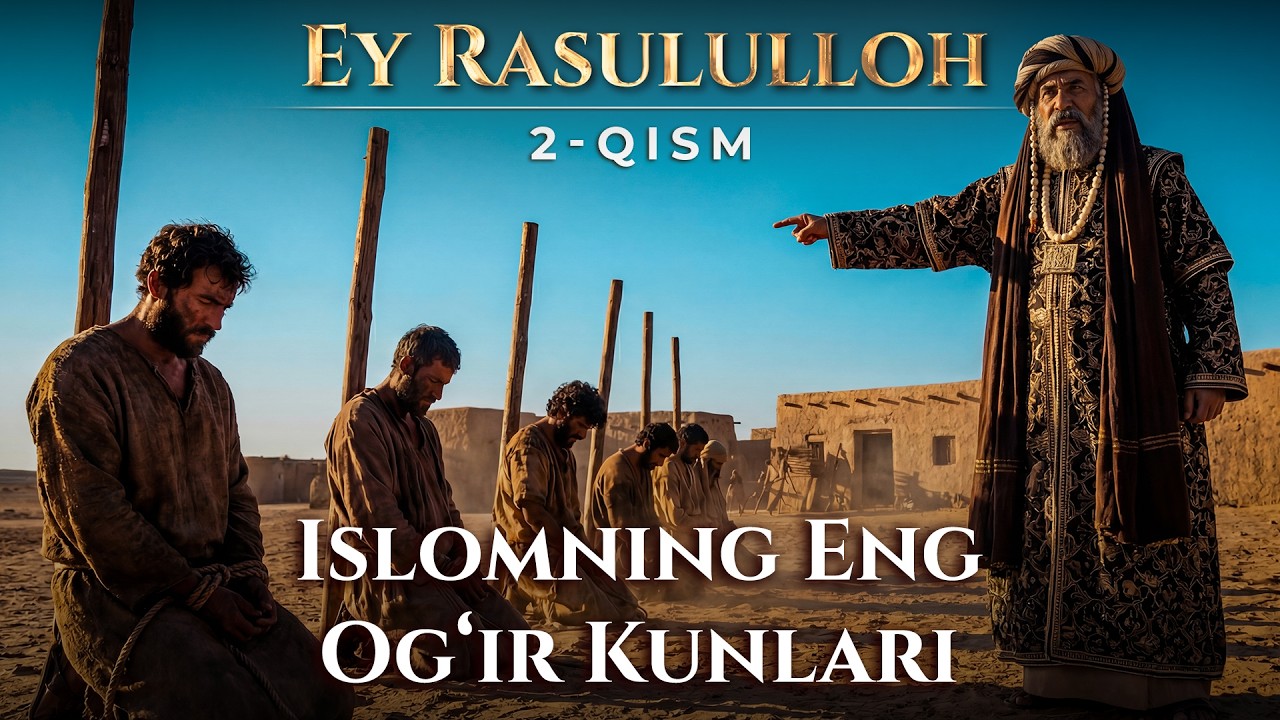 Islomning eng og'ir kunlari - Sun'iy intellekt orqali tasvirlangan - Ey Rasul | 2 - qism