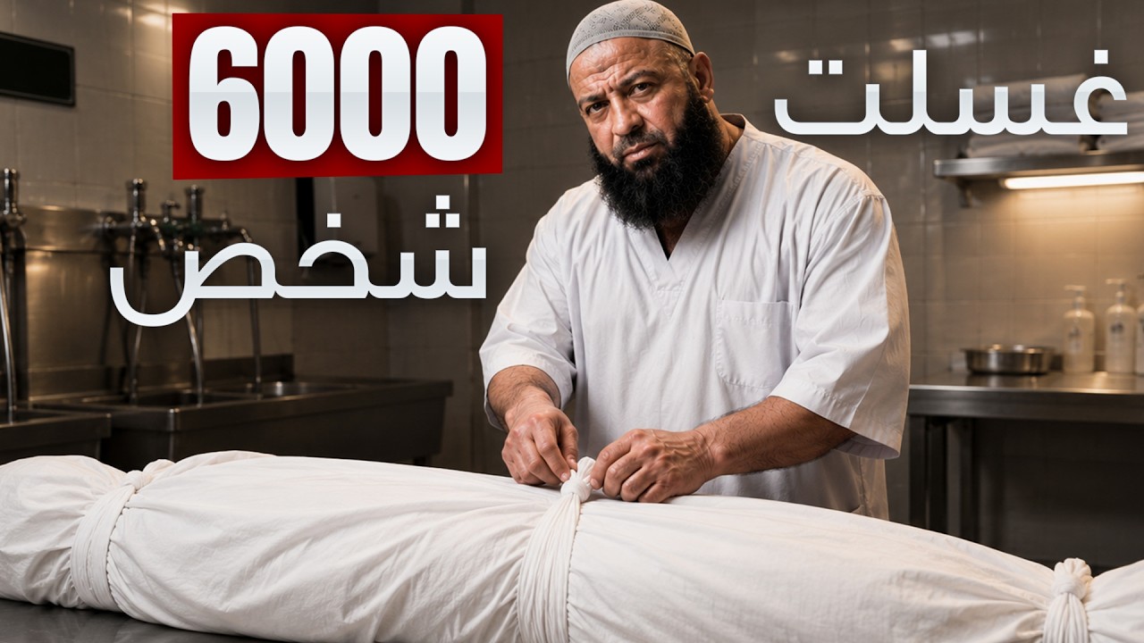«ظلّ الجسد سليماً بعد عام كامل!» — لقد غسّل 6,000 جثمان.