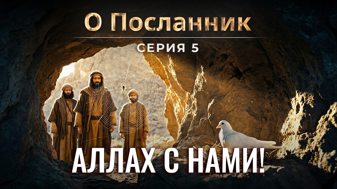 Паутина спасла жизнь Пророка Мухаммада — ИИ-визуализация | О Посланник | Ср. 5