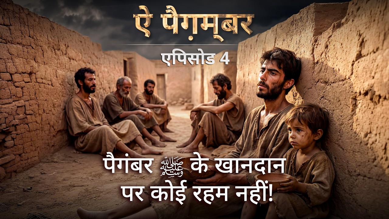 पैगंबर ﷺ पर 2 मील तक पत्थर बरसाए गए (ताइफ़) - AI विज़ुअलाइज़्ड - ऐ पैग़म्बर | एपिसोड 4