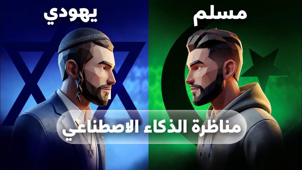 ذكاءٌ اصطناعي يهودي مقابل ذكاءٌ اصطناعي مسلم — المناظرة الكبرى!