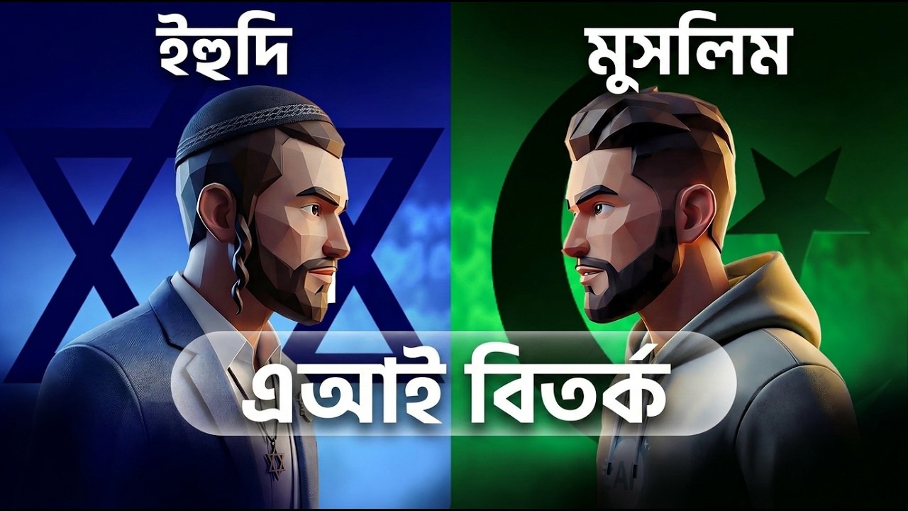 ইহুদি এআই বনাম মুসলিম এআই - দ্য গ্রেট আর্টিফিশিয়াল ইন্টেলিজেন্স ডিবেট!