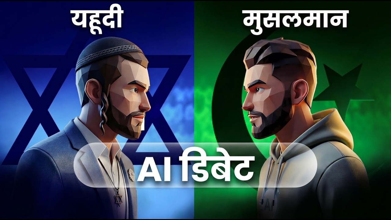 यहूदी AI बनाम मुस्लिम AI - बड़ी AI बहस!