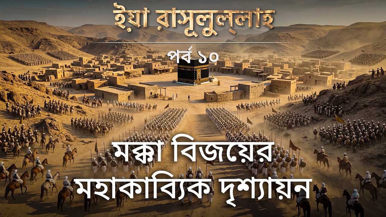 ২১ বছর পর ১০,০০০ সৈন্যের মুসলিম বাহিনী মক্কায় প্রবেশ করল! - ইয়া মুহাম্মাদ (সাঃ) | পর্ব ১০