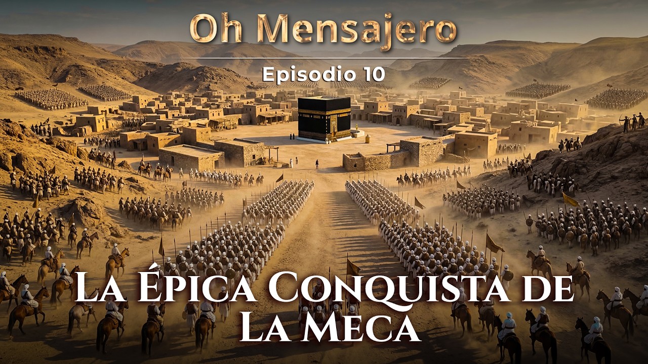 Un Ejército Musulmán de 10.000 Entra en La Meca - Visualizado con IA - Oh Mensajero | Ep. 10