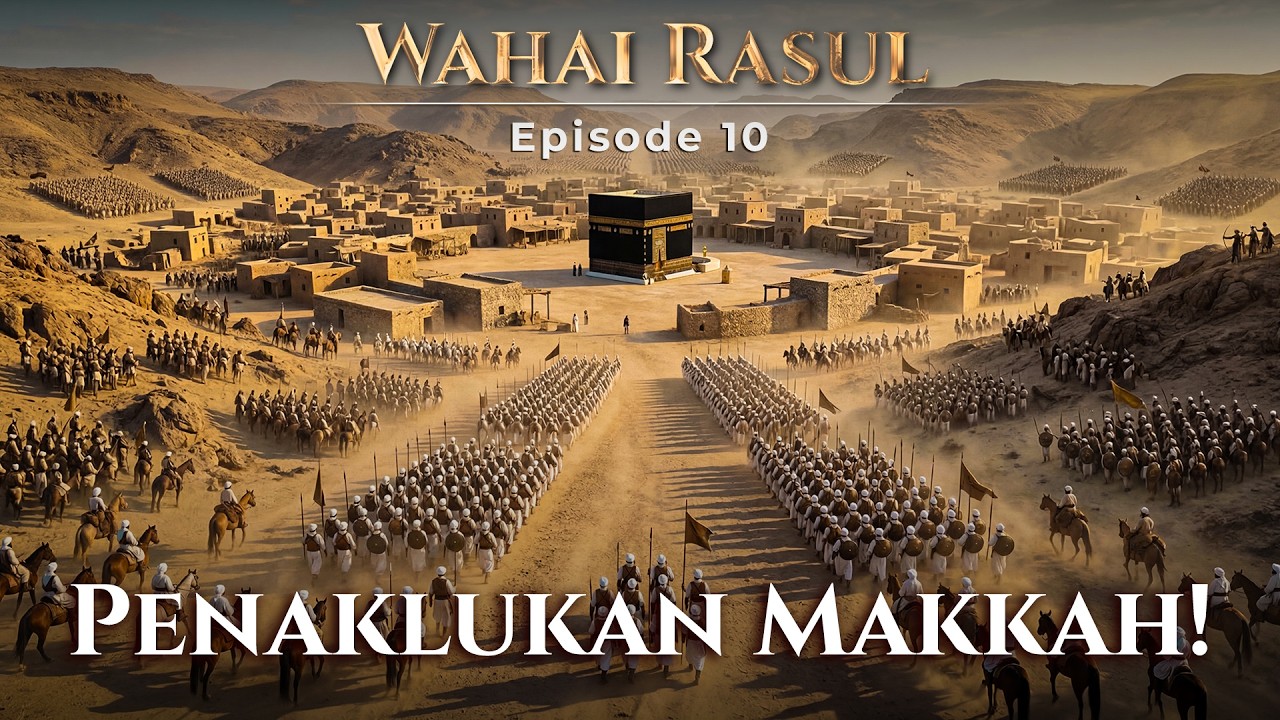 10.000 Pasukan Muslim Masuk Makkah Setelah 21 Tahun! - Visual AI - Wahai Rasul | Ep. 10