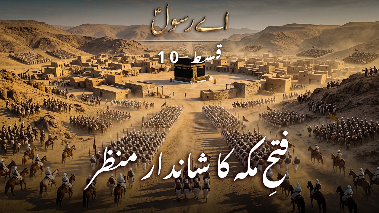 10,000 Musalmanon Ka Lashkar Makkah Mein Dakhil Hua – 21 Saal Baad! – Aey Rasool | Ep. 10