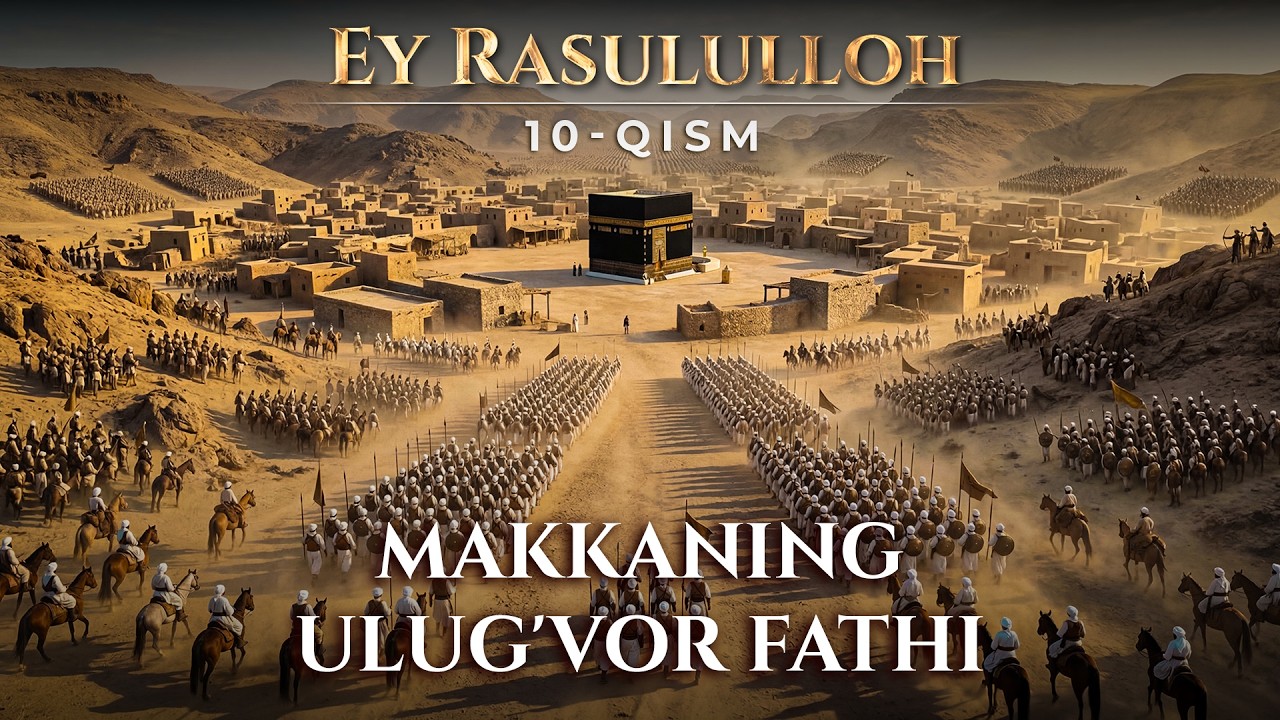 Makkaning sun'iy intellekt talqinidagi ulug'vor fathi - Bilolning yig'latgan azoni!-Ey Rasul|10-qism