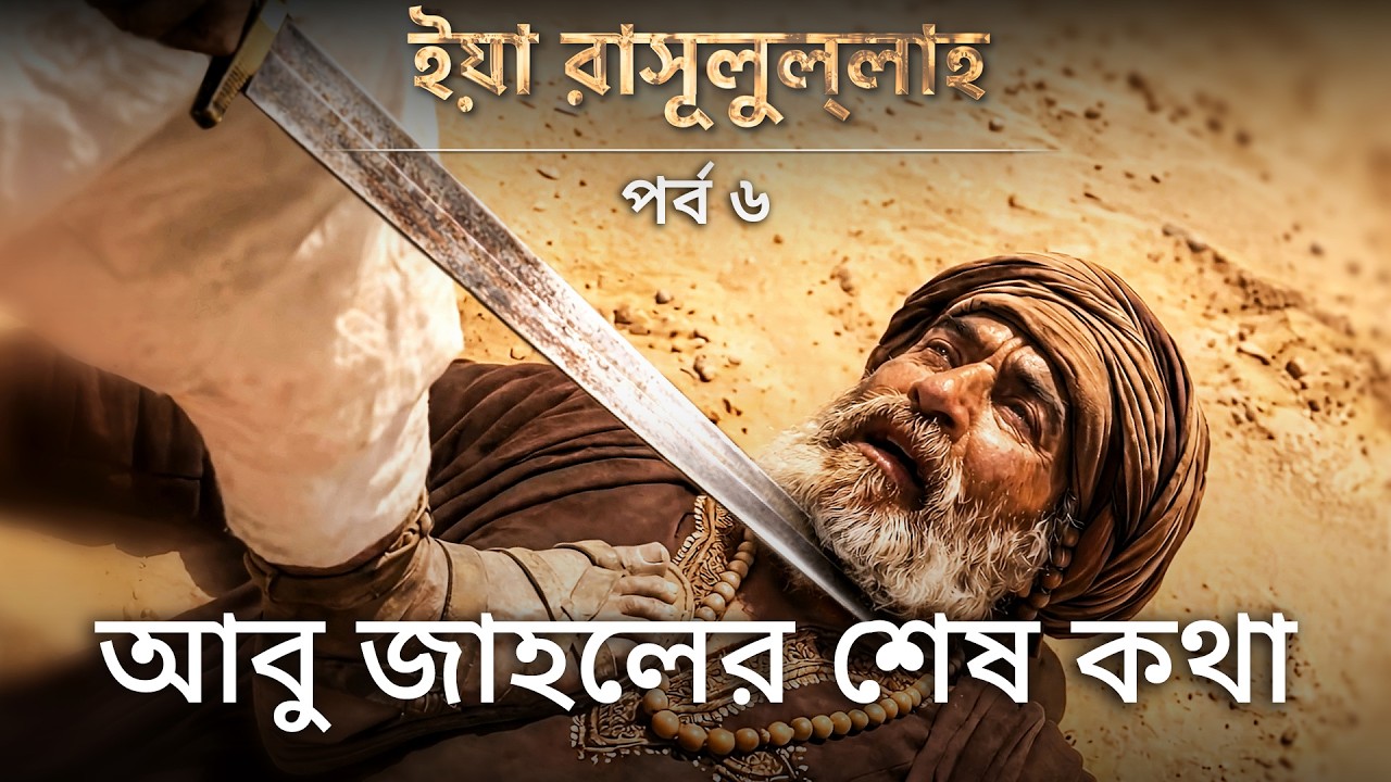 বদর যুদ্ধ: আবু জাহলের শেষ কথা - এআই ভিজ্যুয়ালাইজড - ইয়া মুহাম্মাদ (সাঃ) | পর্ব ৬