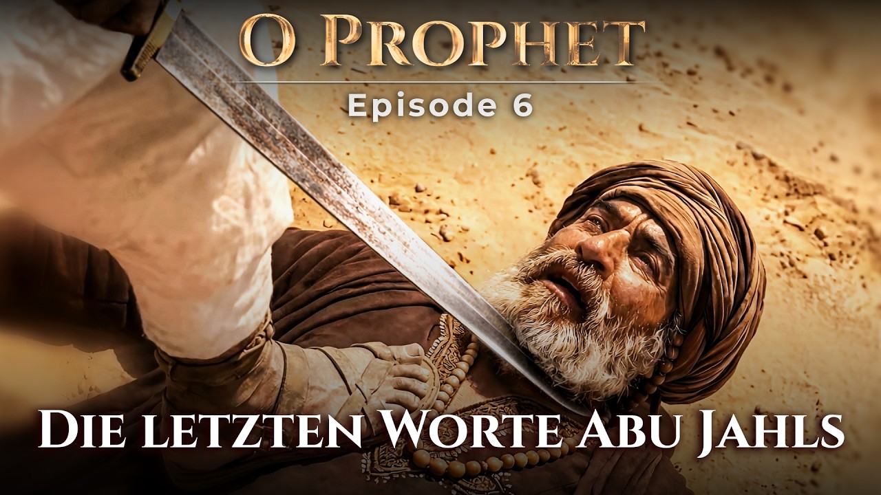 Die Schlacht von Badr: Die letzten Worte Abu Jahls – KI-Visualisierung– O Prophet |Ep6
