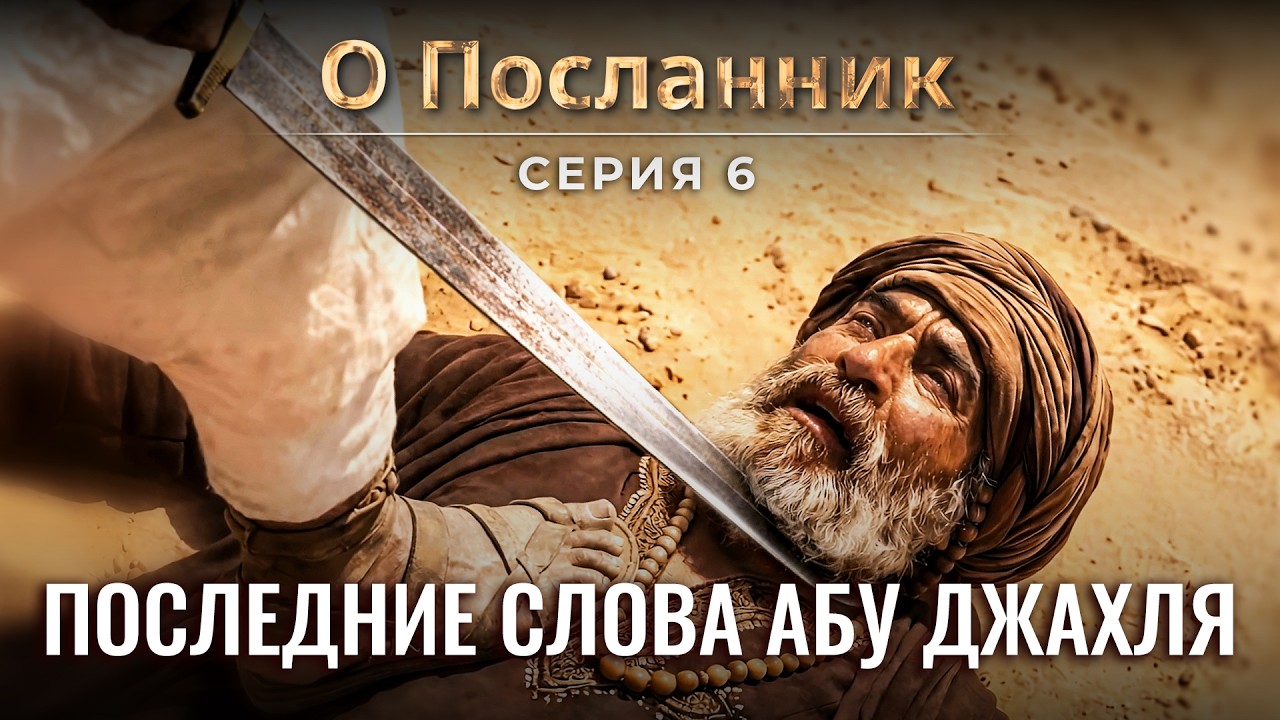 Битва при Бадре: Последние слова Абу Джахля — визуализировано с помощью ИИ — О Посланник | Ср. 6